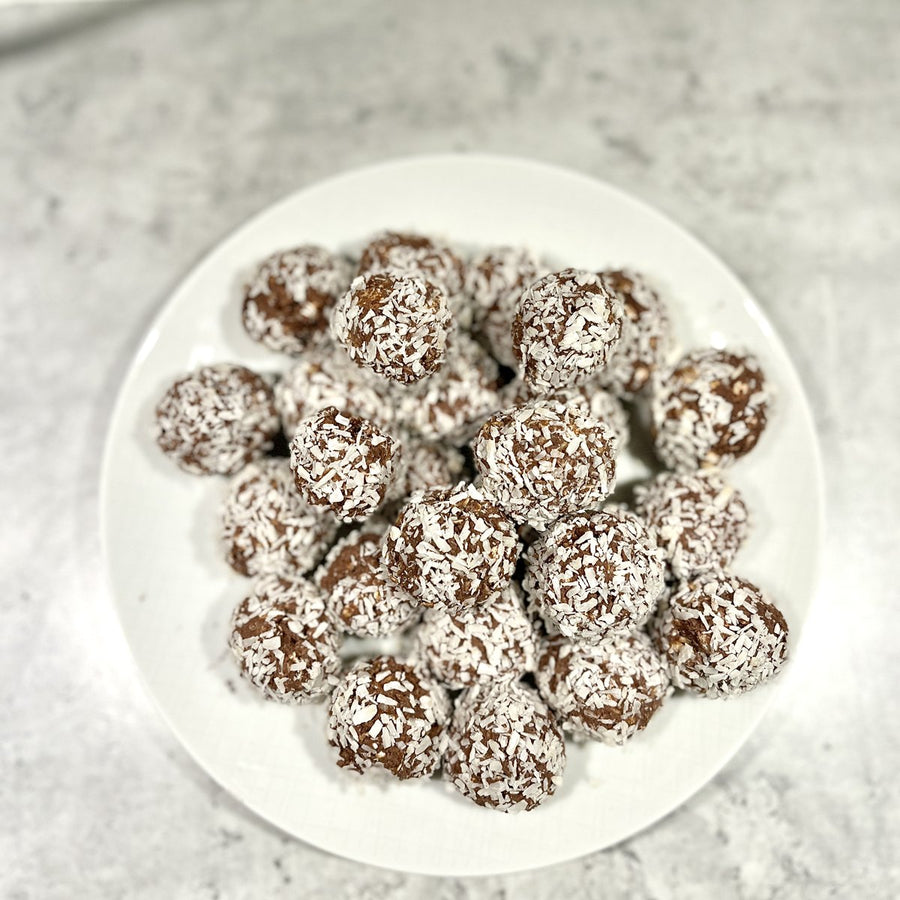 Proteinrika chokladbollar